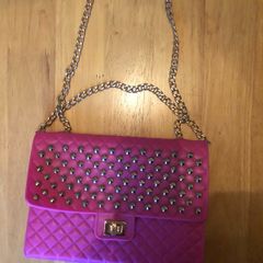 studded rubber bag
