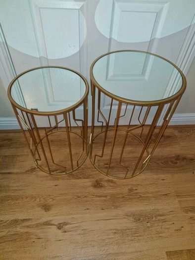 Set of matching side tables