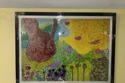 Modern Art high quality archival Giclee print "The Cats Back"