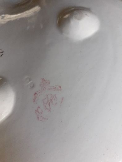 anticque serving  plate
