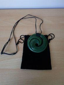 New Zealand jade necklace