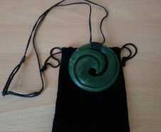 New Zealand jade necklace