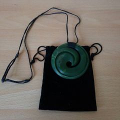 New Zealand jade necklace
