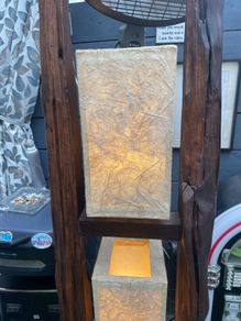 stunning driftwood lamp