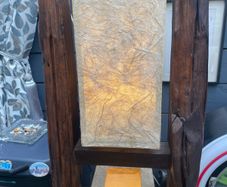 stunning driftwood lamp