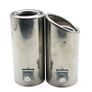 Exhaust Pipe Tip Car Auto Muffler Steel Stainless Trim Tail Tube Auto Replacement Parts Exhaust Systems Mufflers Vehicle Image 6