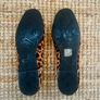 Pretty Loafers Pony Skin Leopard Print Flats Size 4 Image 7