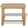 Nesting Tables 3 pcs Solid Oak Wood Image 7
