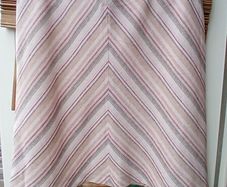 Retro Chevron Stripe Skirt