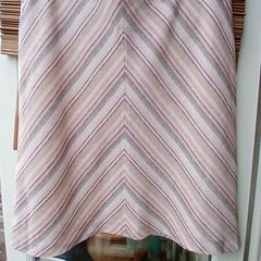 Retro Chevron Stripe Skirt