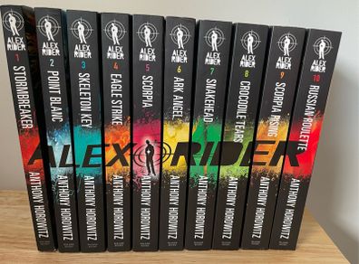 Alex Rider By Antony Horowitz books 1-10