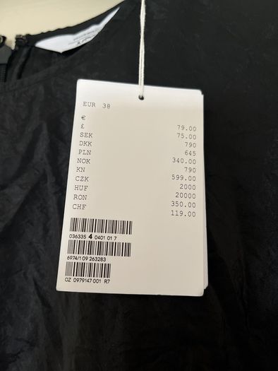 Stunning LBD Stockholm Atelier dress  BNWT