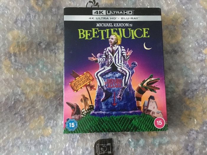 Beetlejuice 4K with Slipcover