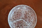 vintage glass serving dish