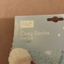 Cosy Christmas ladies socksOne Size Image 2