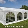 Waterproof 4m x 8m PVC Marquee Tent Ground Bars Image 3