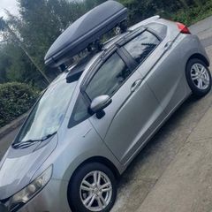 Roof box and rails for honda fit / jazz