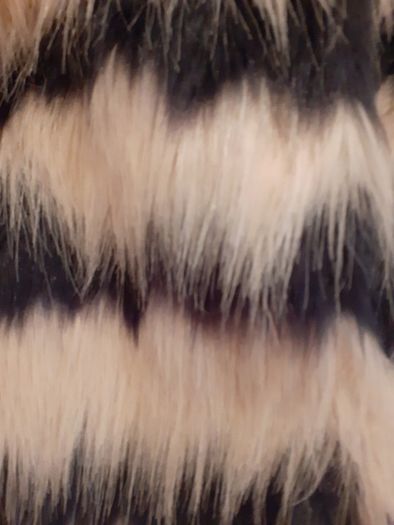 Billie blush designer Faux fur jacket