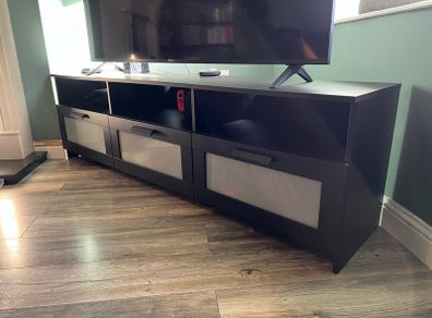 TV Bench with Drawers