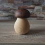 NEW Handmade Wooden Mushroom Nutcracker Image 3