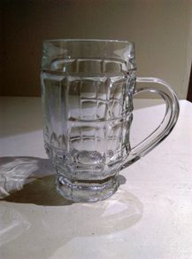 Beer Tankard / Glass / Mug, Half Pint
