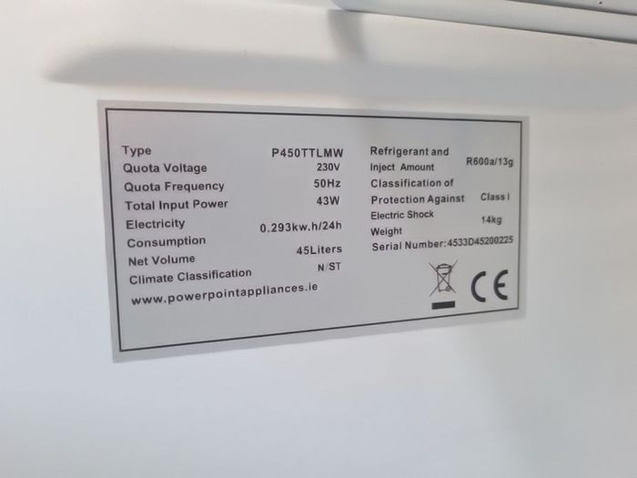 PowerPoint small fridge