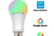 E27 WiFi RGB Led Bulb Light Voice Control by Alexa Echo Google Home 2.4G WiFi Control by APP White Color Available