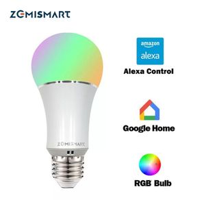 E27 WiFi RGB Led Bulb Light Voice Control by Alexa Echo Google Home 2.4G WiFi Control by APP White Color Available