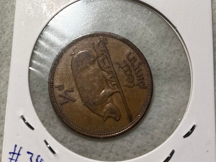 Irish Halfpenny 1966