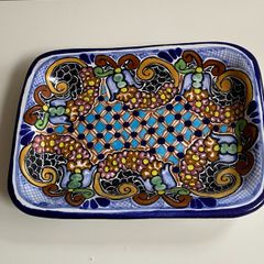 Mexican dish or wall plate