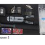 Pacini 3 Drawer Tool Chest with Full Tool Set Image 10