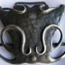 Vintage Arts 1907 Solid Silver Nurses Belt Buckle Deakin & Francis 21,20g Image 2