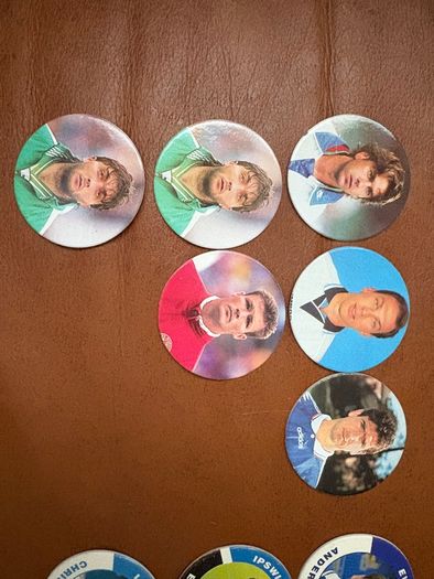 Panini caps Pogs 1996