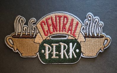 Friends, tv program. Central perk cafe, cloth patch.