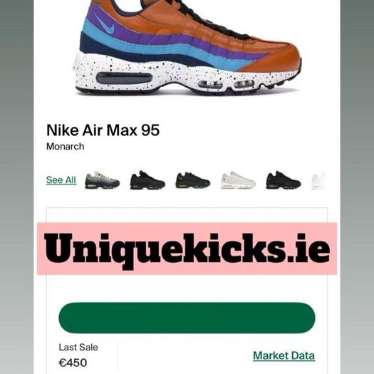 Premium Nike Air Max 95 OG Monarch