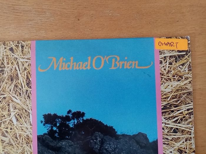 Michael O'Brien. Waiting For You. 1988 Irish Pressing. K-Tel Ireland. LP. Vinyl. Record. Album.