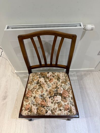 Dining Chairs Solid Wood  NEW Upholstery & Memory Foam