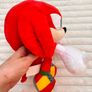 Sega Prize International Knuckles Sonic Hedgehog Plush approx. 27 cm. Dirty Hands Please see photos Image 10