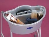 Walking Frame Caddy, Add to Mobility Walker, Transport Small Items, Holds Full Size Plate, Eldery Assistance, 45.7 x 31 cm