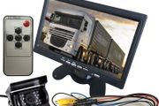 7" TFT LCD Car Rear View Reversing Monitor PLUS Parking Night Vision Camera