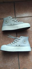 Women's Converse Chuck Taylor Lift Platform Leather High Tops  UK 6