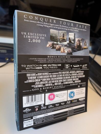 The Northman 4K Blu Ray Collectors Edition