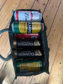 Bag of cans