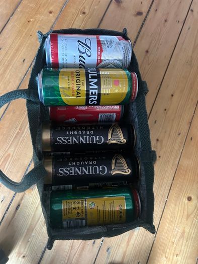 Bag of cans