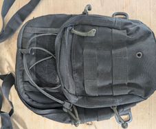 Black Utility Molle Bag
