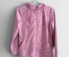 Pre Owned Dunnes Stores Performance Sport Pink Zip Hoodie