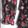 Chiffon Floral Tiered Hem Dress Image 5