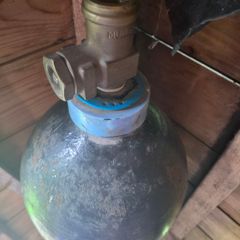 Welding gas bottles