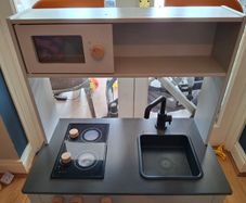 Kids play kitchen