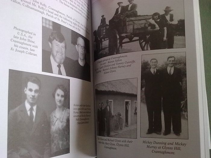 Bygone times A near forgotten history Ireland Irish Drum Co. Roscommon Signed